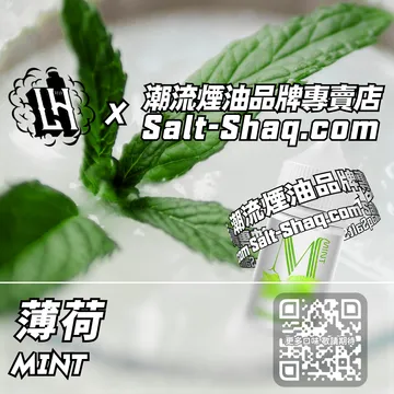 馬來西亞【LH VAPEMY 酷涼鹽】系列電子煙油 清新純粹 - 薄荷